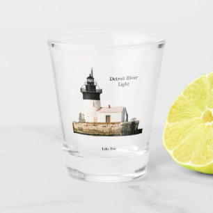 Detroit River Light shot glass