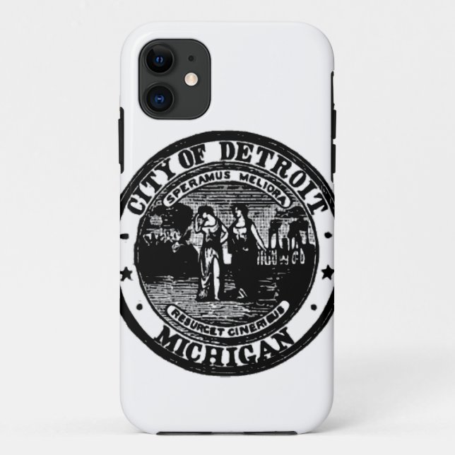 Detroit Seal Case-Mate iPhone Case (Back)