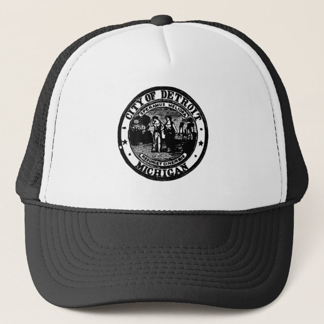 Detroit Seal Trucker Hat (Front)
