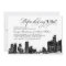 Detroit Skyline Art Deco Wedding Rehearsal Dinner
