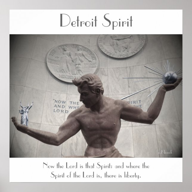 Detroit Spirit (poster) Poster (Front)
