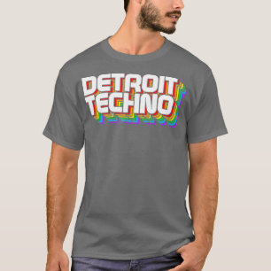 Detroit Techno House Music Festival Music Style T-Shirt