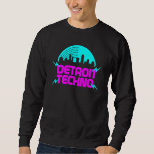 Detroit Techno House Music Festival Rhythmical Edm Sweatshirt
