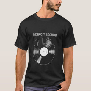 Detroit Techno House Music Festival Sky Edm Dj T-Shirt