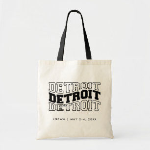 Detroit Tote Bag Corporate Event Welcome Bag