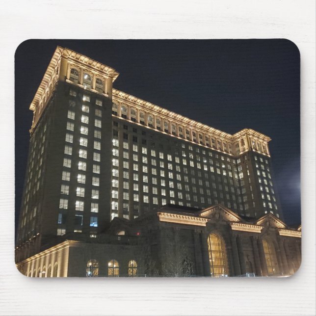 Detroit Train Station Mouse Pad (Front)