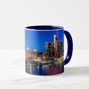 Detroit Twilight Mug