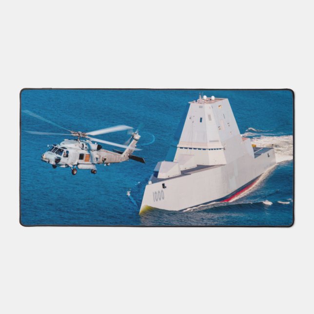 DÉTROYEUR DE MISSILES GUIDÉS AMÉRICAINS - DDG-1000 (Recto)