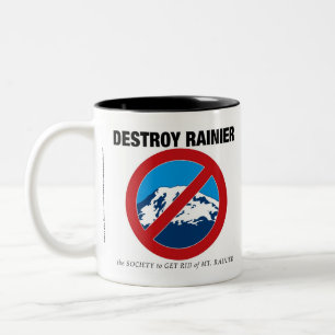 Détruire Rainier Coffee Mug