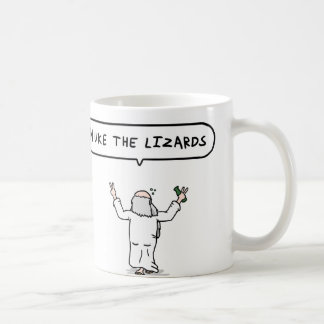 DÉTRUISEZ la tasse de café de LÉZARDS