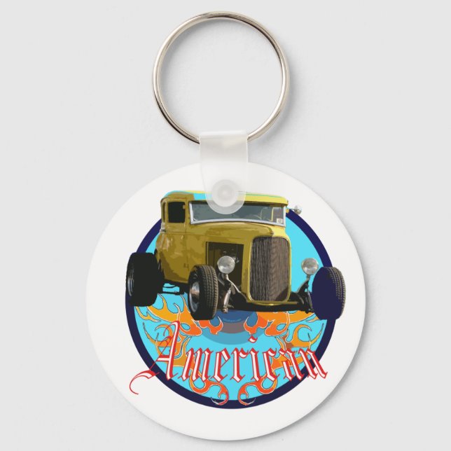 Deuce coupe keychain (Front)