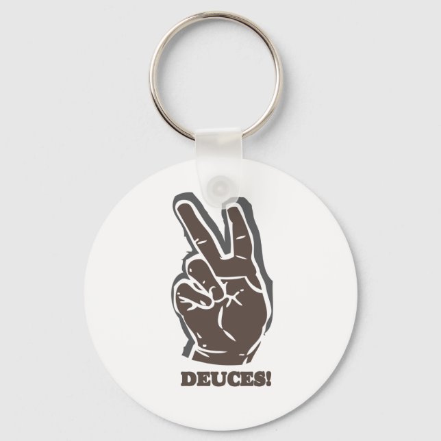 Deuces Keychain (Front)