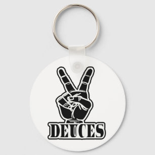Deuces Keychain
