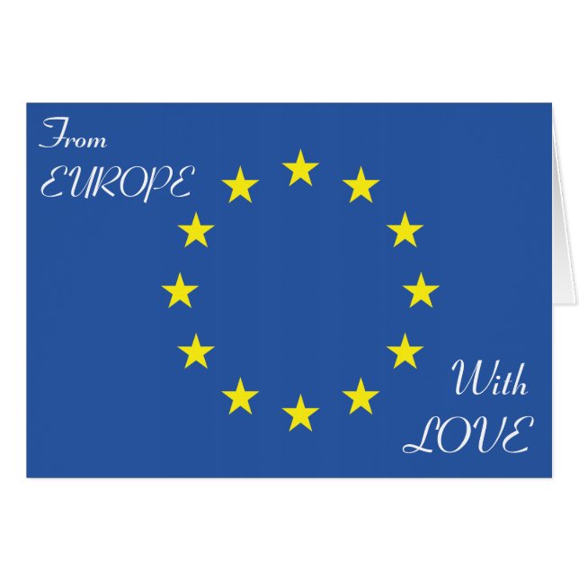 D'Europe avec amour (Devant horizontal)