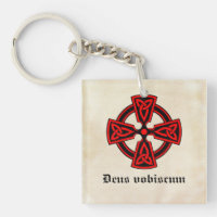 Deus Vobiscum Celtic Cross