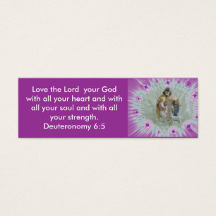 Deut. 6:5 Witness Card