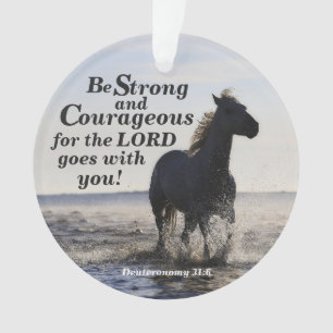 Deutéronome 31:6 Soyez fort et courageux