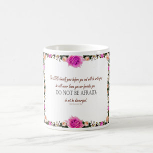 Deutéronome 31:8, 'Ni Vous Abandonner' Tasse