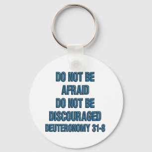 Deuteronomy 31:8 keychain