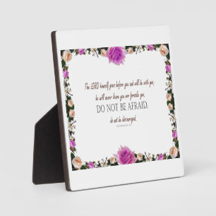 Deuteronomy 31:8 The Lord Goes Before You Plaque