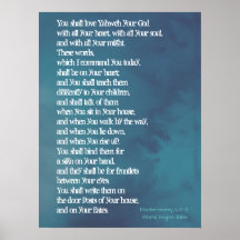 Deuteronomy 6:5-9 - Priorities