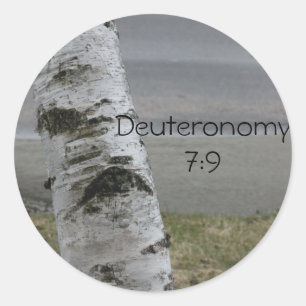 Deuteronomy 7:9 Sticker