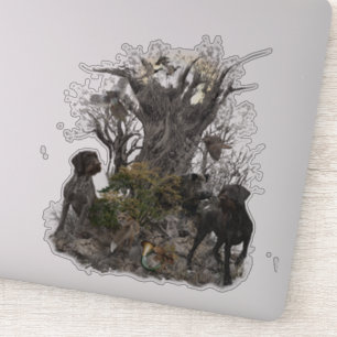 Deutsch Drahthaar Sticker