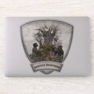 Deutsch Drahthaar Sticker