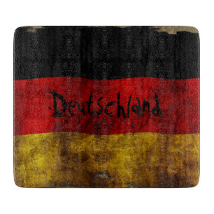 Deutsch Flagge - Vintage... Cutting Board