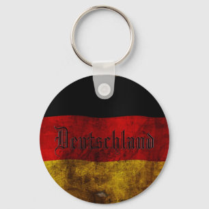 Deutsch Flagge - Vintage... Keychain