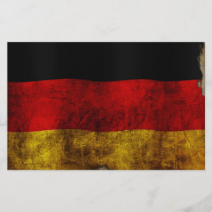 Deutsch Flagge - Vintage... Stationery