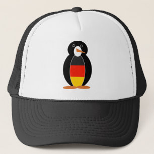 Deutsch Pinguin - German Flag Penguin Trucker Hat