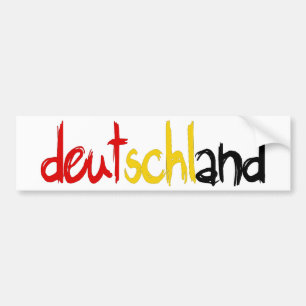 Deutschand Original designs! Bumper Sticker