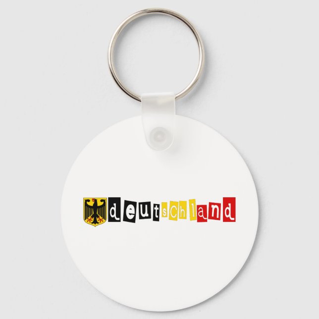 Deutschand Original designs! Keychain (Front)