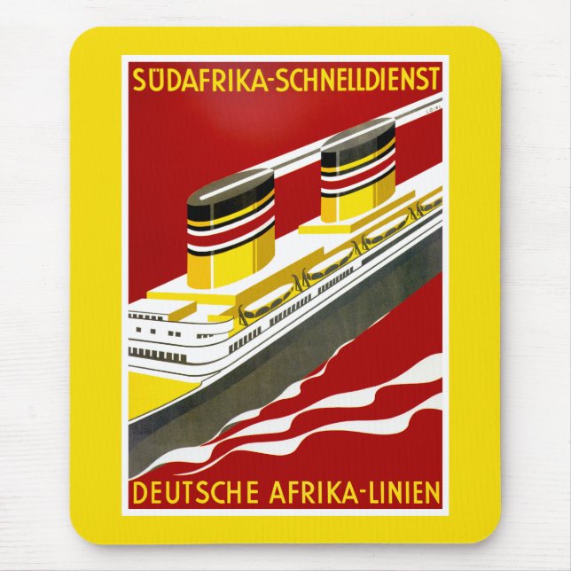 Deutsche Afrika Mouse Pad (Front)
