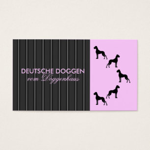 Deutsche Dogge Business Card