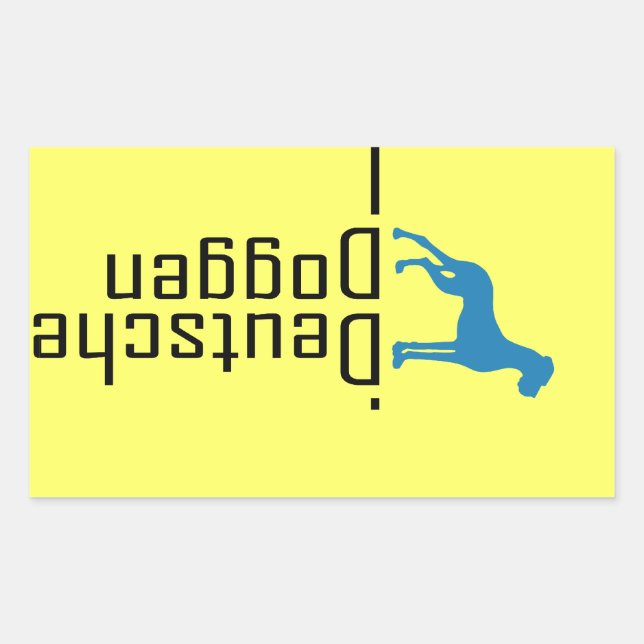 Deutsche Doggen Aufkleber Sticker (Front)