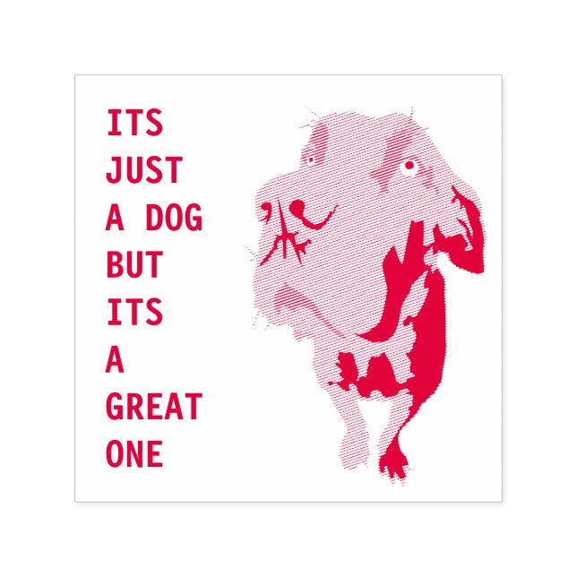 Deutsche Doggen Great Danes stamp (Design)