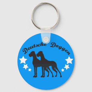 Deutsche Doggen Keychain