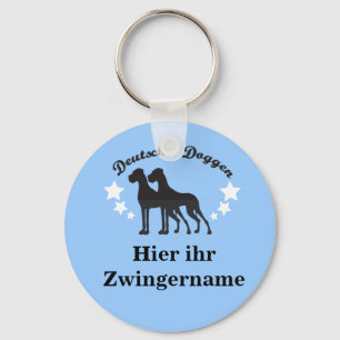 Deutsche Doggen Keychain