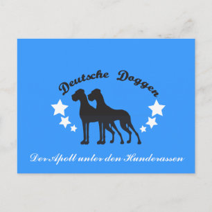Deutsche Doggen Postcard