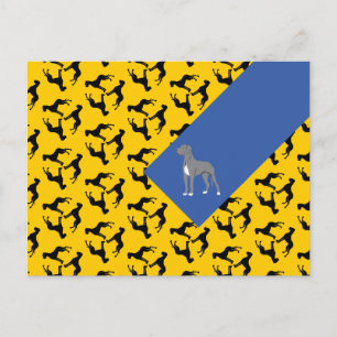 Deutsche Doggen Postekarte Postcard