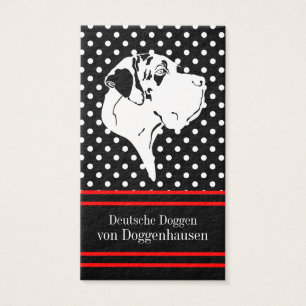 Deutsche Doggen Visitenkarten