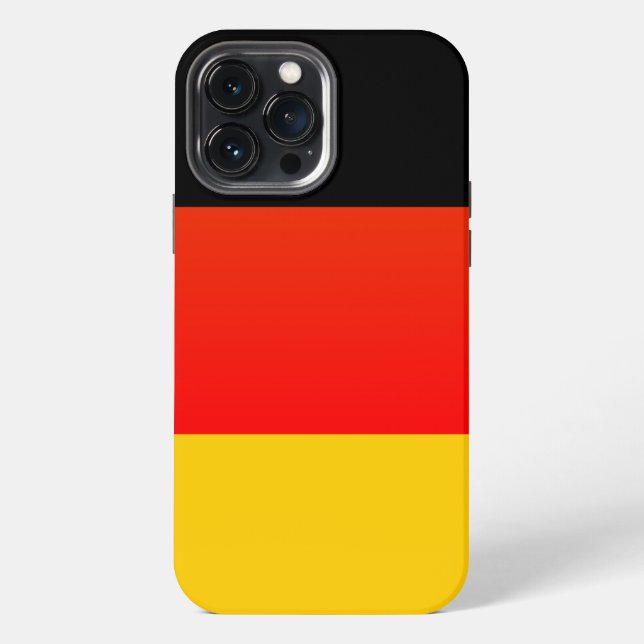 Deutsche Flagge German Flag Totally  iPhone Case (Back)
