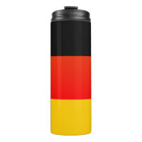 Deutsche Flagge or German Flag Thermal Tumbler
