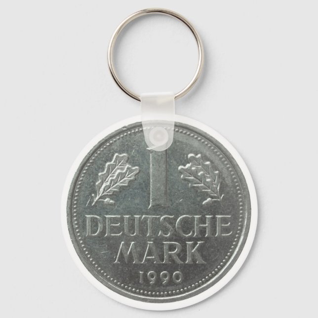 Deutsche Mark coin Keychain (Front)