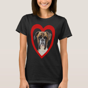 Deutscher Boxer  Dog Heart   Boxer  German Boxer T-Shirt