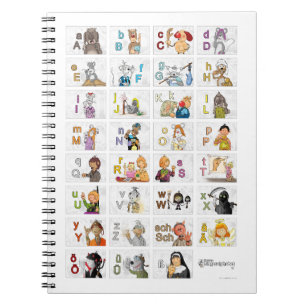 Deutsches Fingeralphabet II Notebook