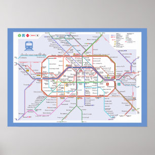 " Deutschland: 2022/heute Berlin - Liniennetz ...  Poster