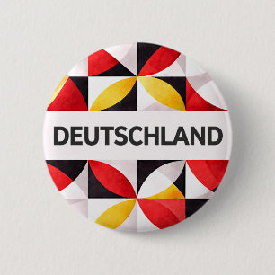Deutschland 2 Inch Round Button